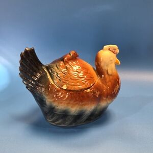 Vintage Ceramic Rooster Figurine